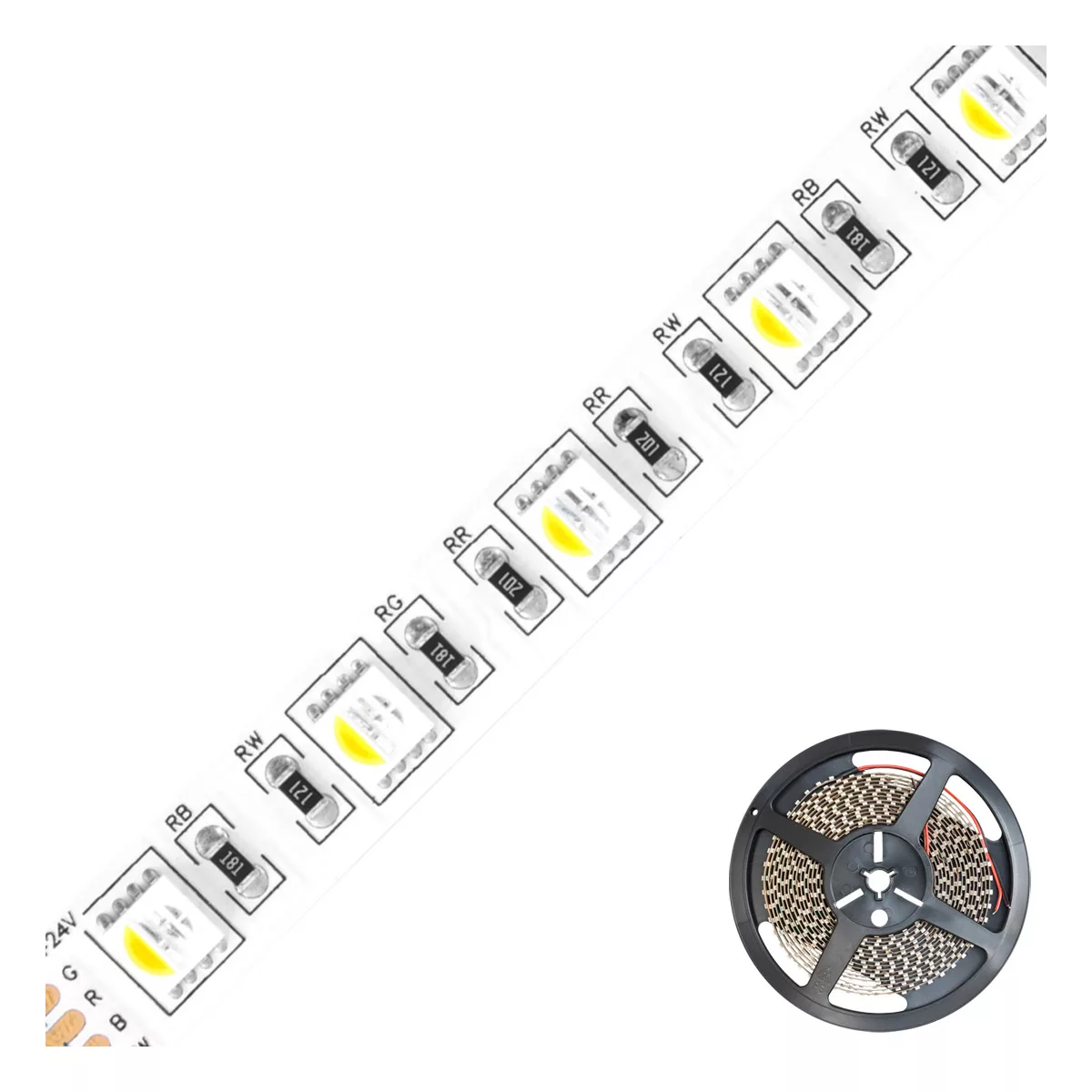 EVN Lichttechnik LED-Strip 24V 5m RGBW SB2024150509902 günstig online kaufen