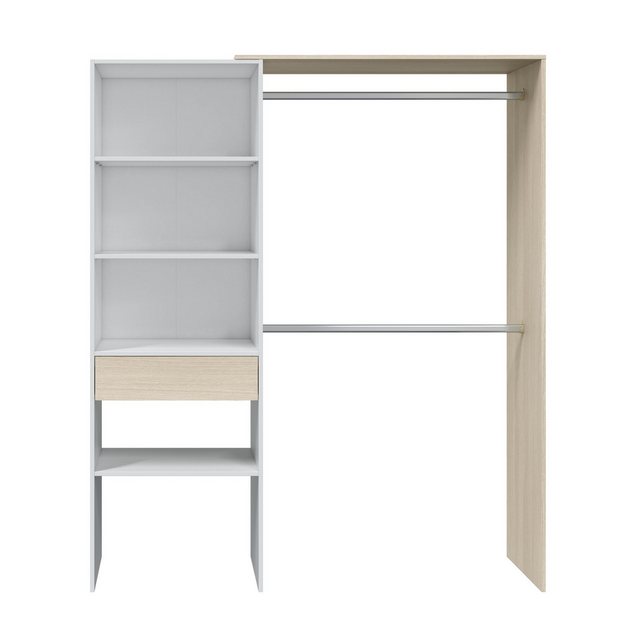 habeig Kleiderschrank begehbar offen Garderobe Schrank Regal Schublade 2x K günstig online kaufen