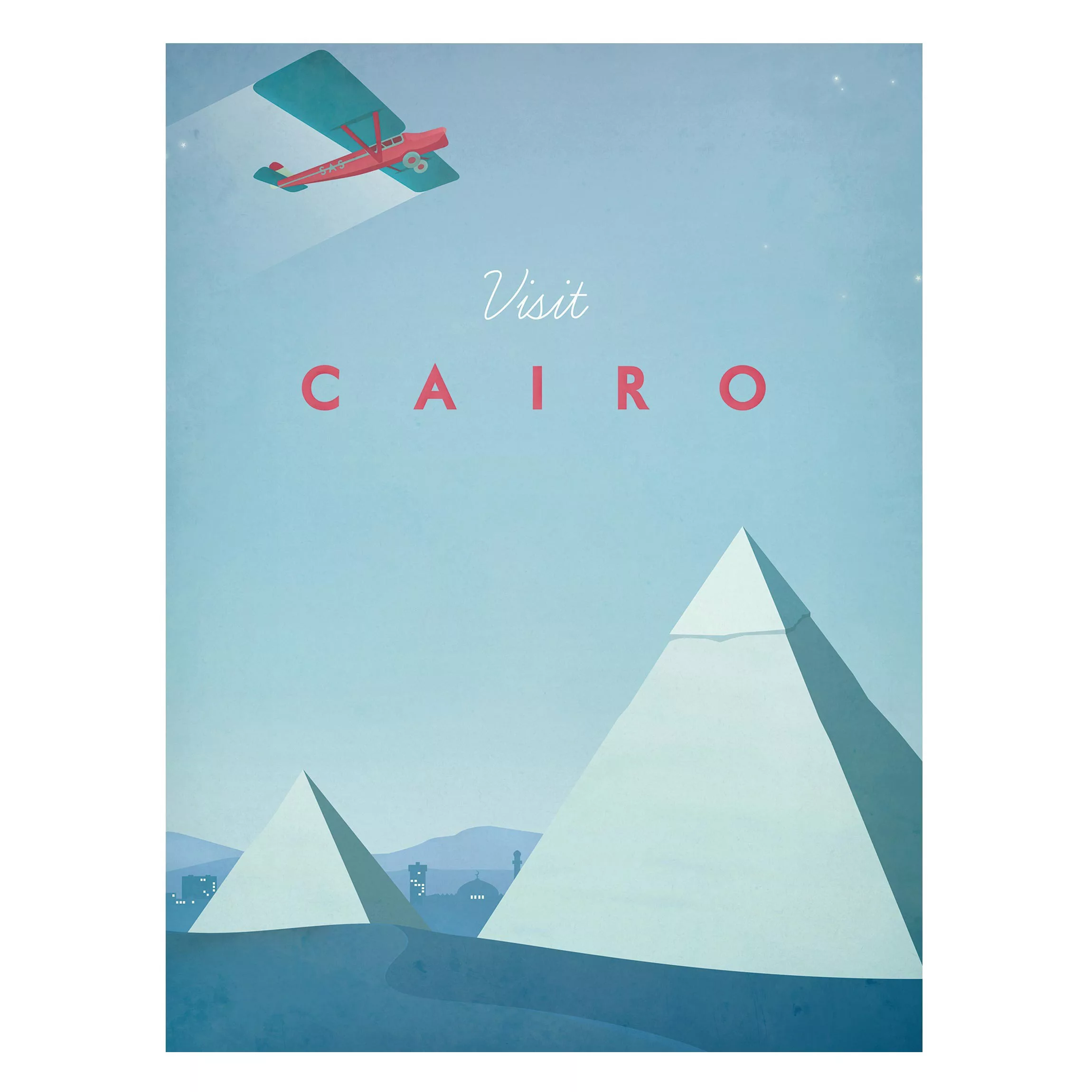 Magnettafel Architektur & Skyline - Hochformat 3:4 Reiseposter - Cairo günstig online kaufen
