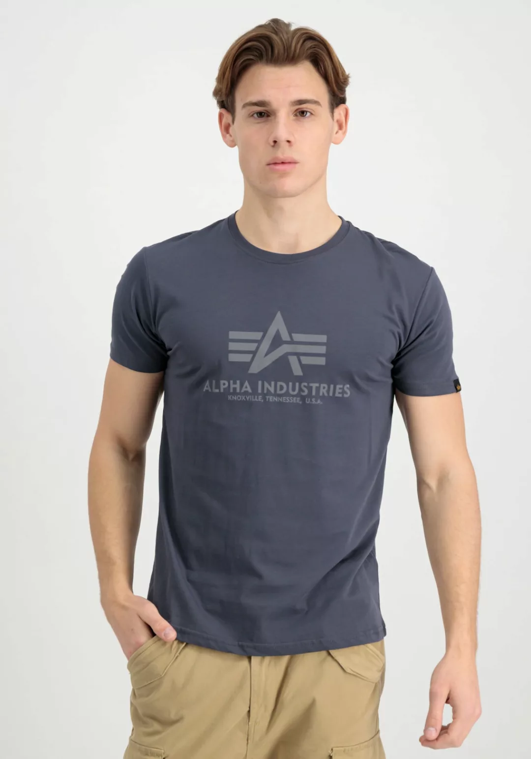 Alpha Industries T-Shirt "ALPHA INDUSTRIES Men - T-Shirts Basic T-Shirt Ref günstig online kaufen