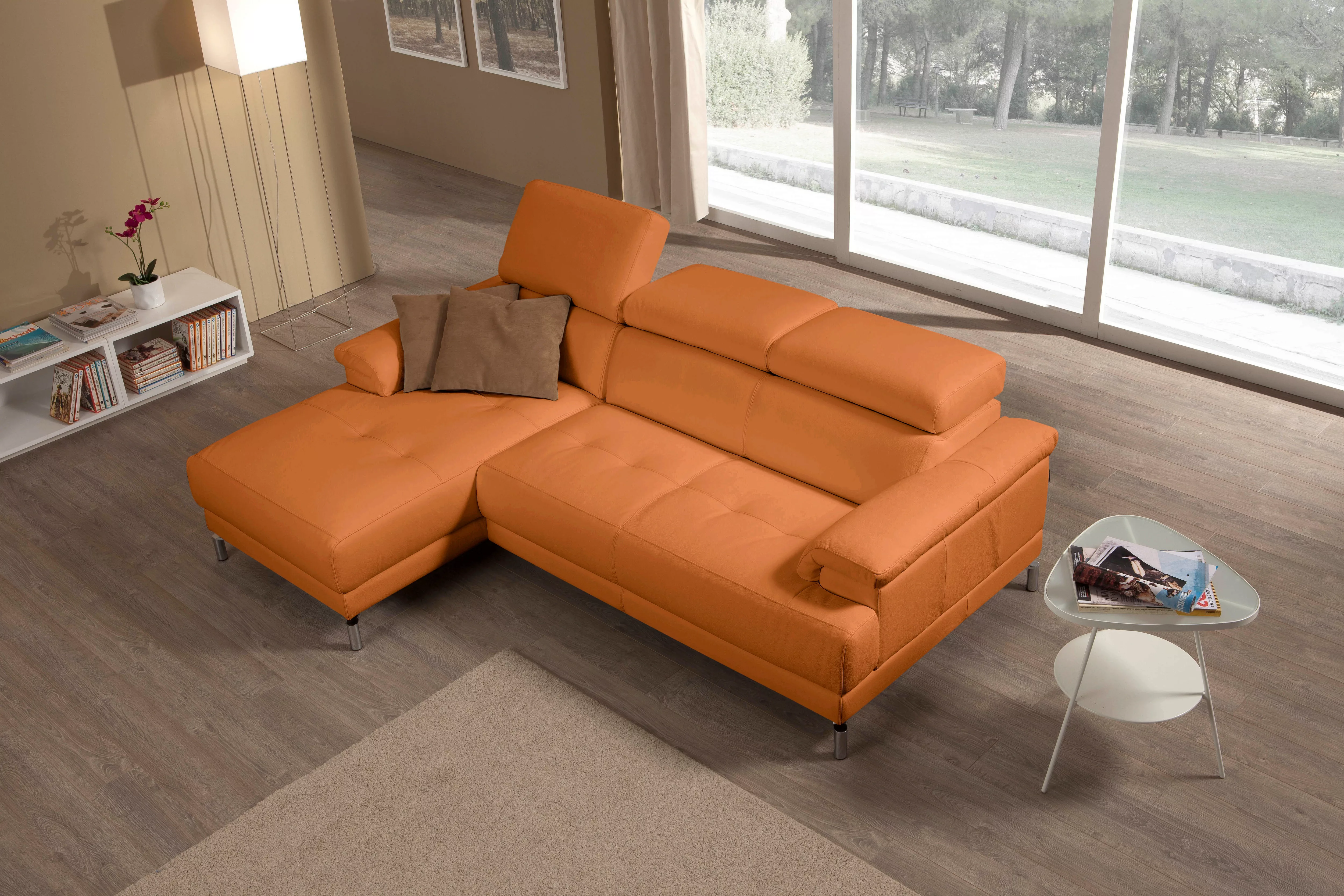 Egoitaliano Ecksofa "Soul, Design und Sitzkomfort auf hohem Niveau, tolle D günstig online kaufen