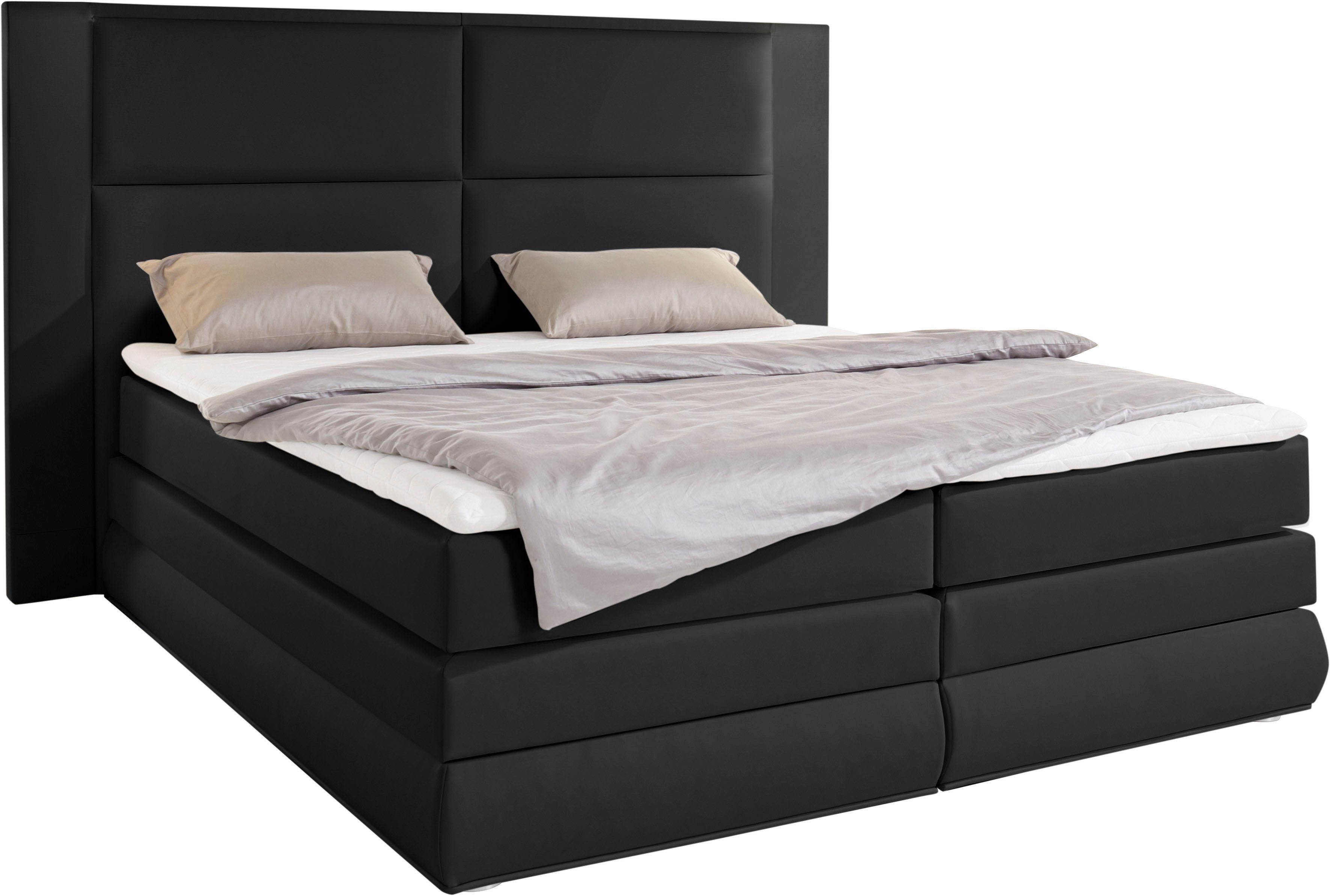 COLLECTION AB Boxspringbett "Copenhagen", inklusive Bettkasten, Topper, wah günstig online kaufen