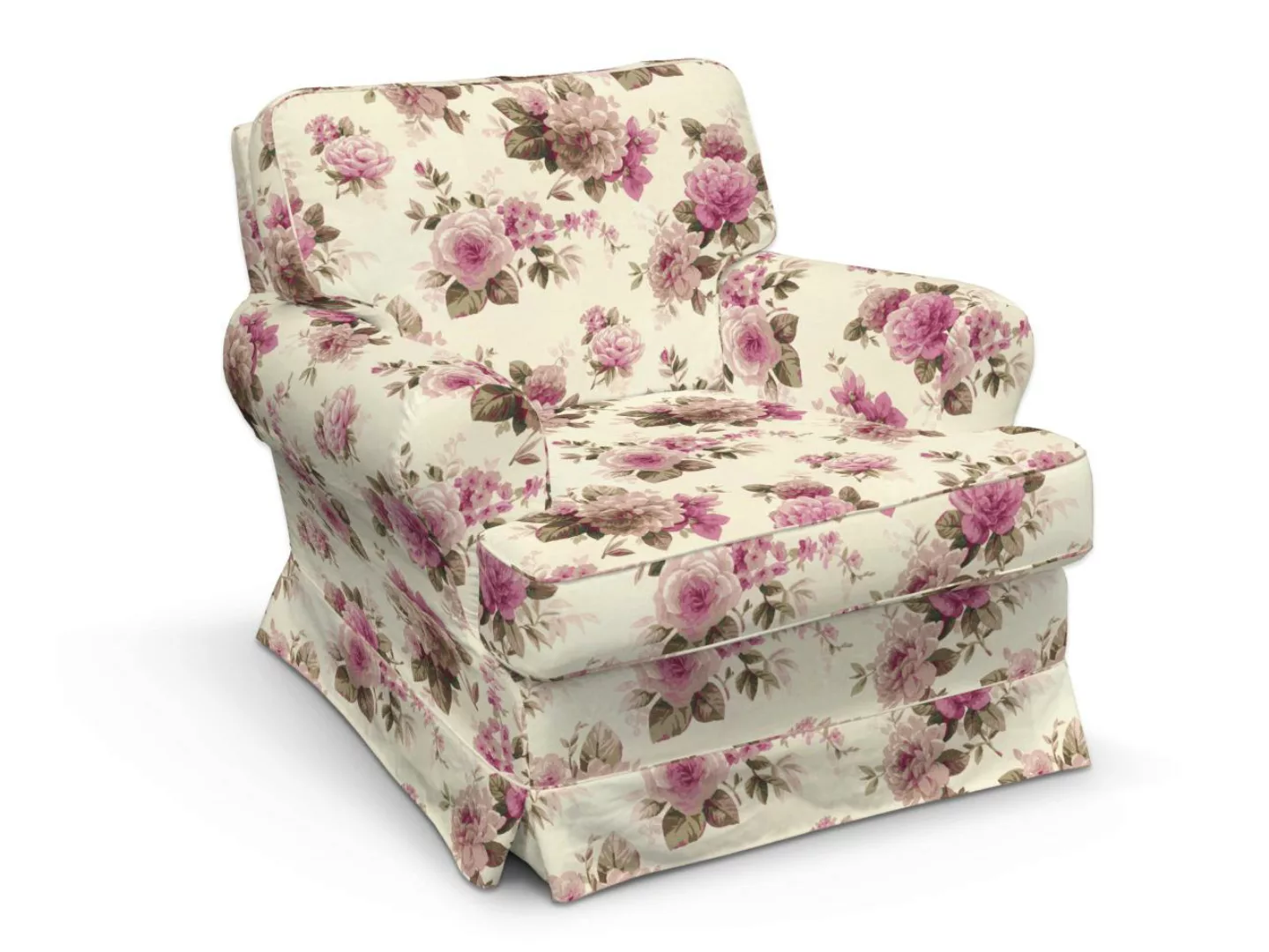Bezug für Barkaby Sessel, beige- rosa, Sessel  Barkaby, Londres (141-07) günstig online kaufen