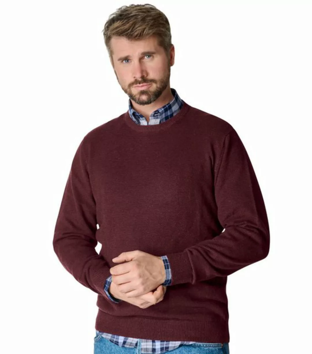 CASAMODA Strickpullover "CASAMODA Pullover gestreift" günstig online kaufen