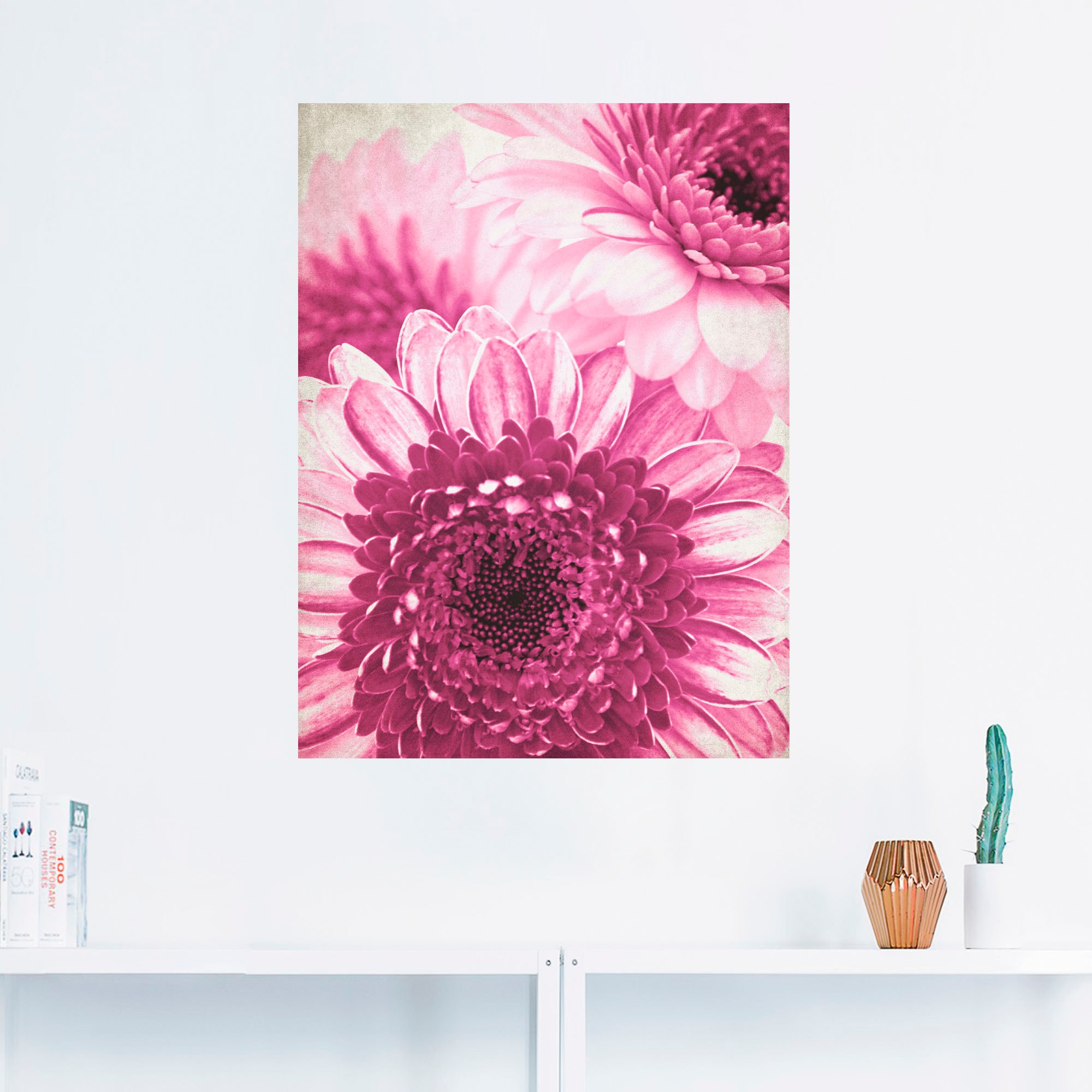 Artland Wandfolie »Pinke Gerbera«, Blumen, (1 St.), selbstklebend günstig online kaufen