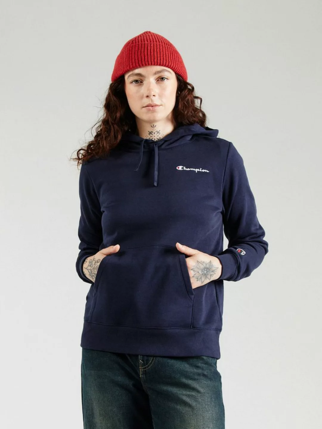 Champion Kapuzensweatshirt Hooded Sweatshirt günstig online kaufen