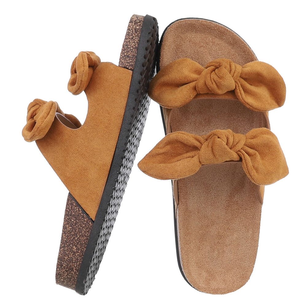 Ital-Design Bequeme Damen-Sandalen mit Bändern für günstig online kaufen