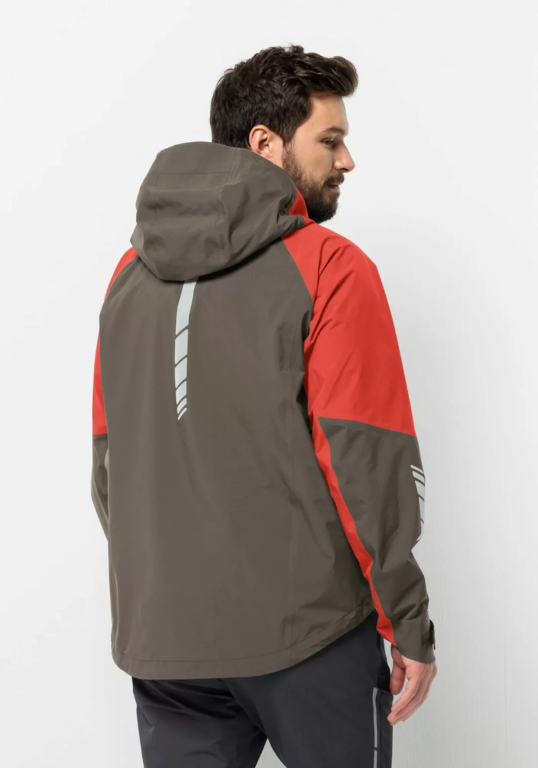 Jack Wolfskin Fahrradjacke "MOROBBIA 3L JKT M", mit Kapuze günstig online kaufen