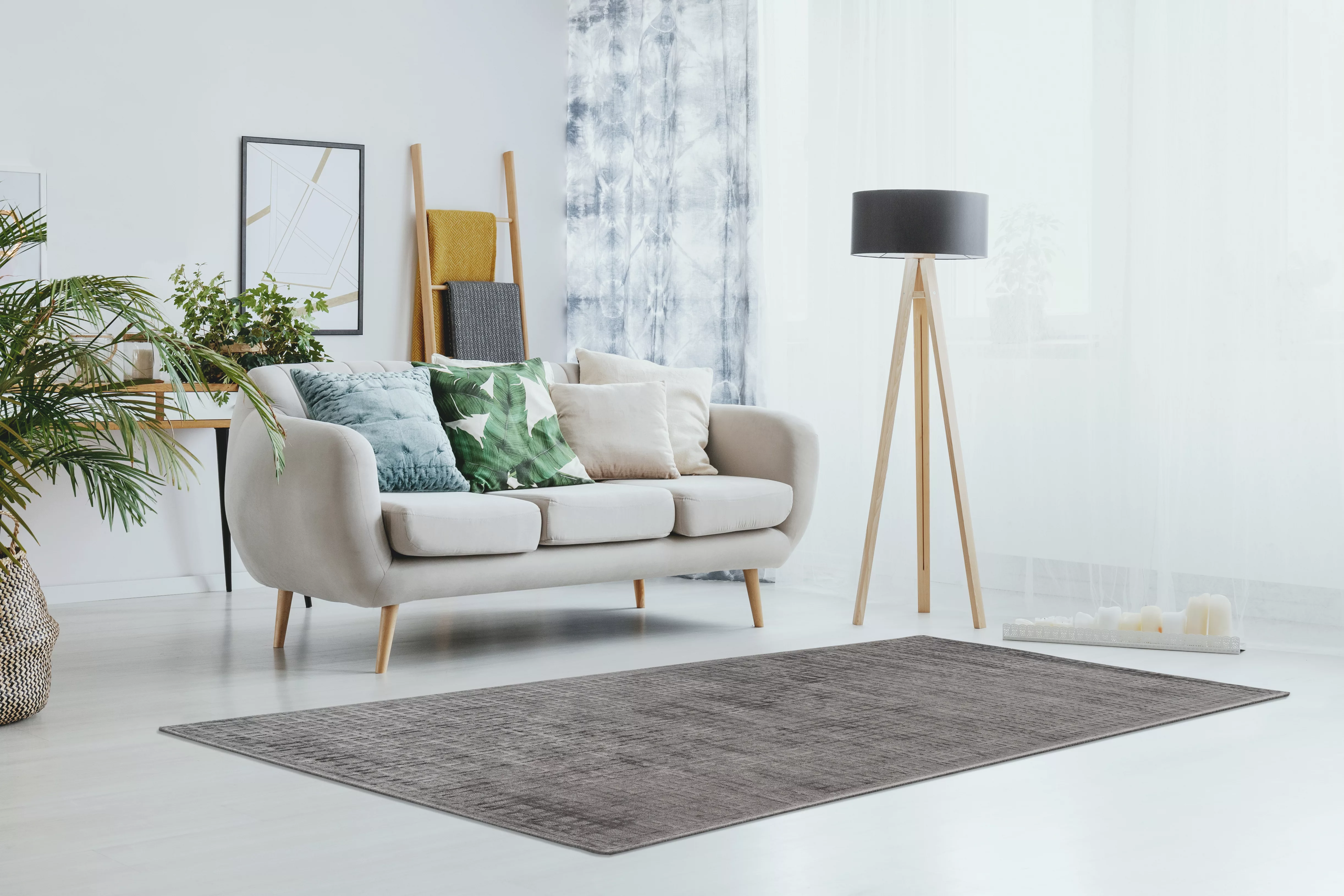 Padiro Teppich »Karma 125«, rechteckig, 8 mm Höhe, Handgewebter Teppich mit günstig online kaufen