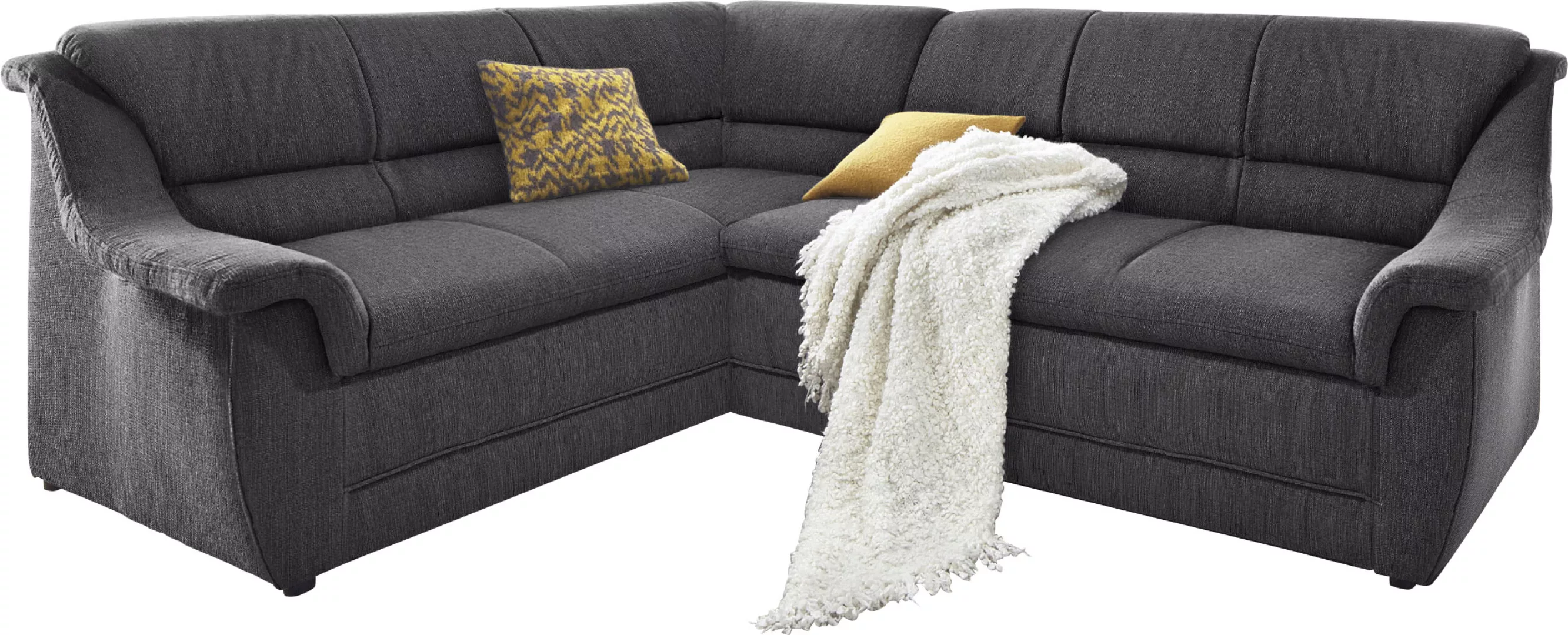 DOMO collection Ecksofa »Lale zeitlose Formensprache, komfortabel, L-Form«, günstig online kaufen