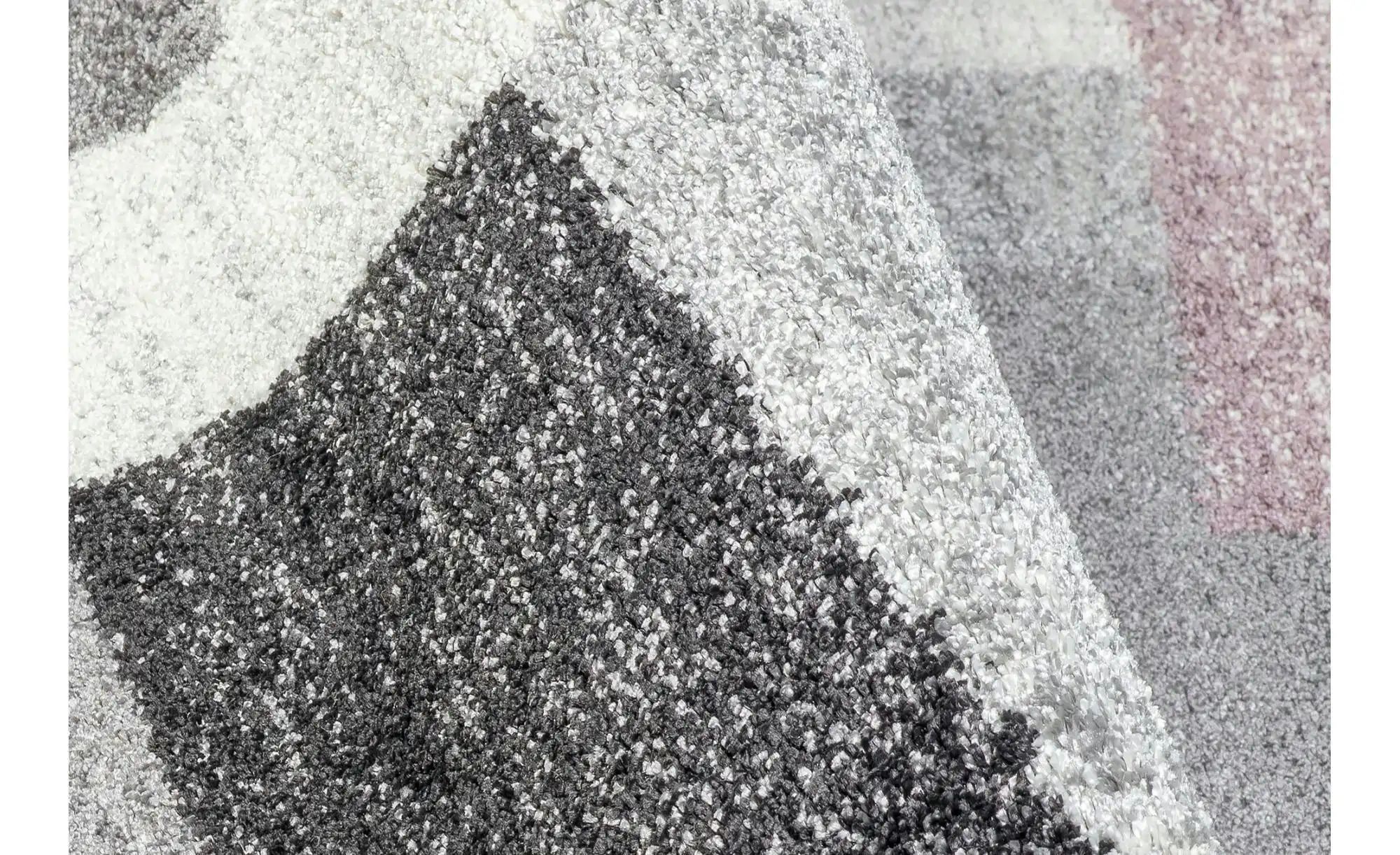 Kurzflorteppich   ¦ grau ¦ Synthetische Fasern ¦ Maße (cm): B: 160 H: 2 Tep günstig online kaufen