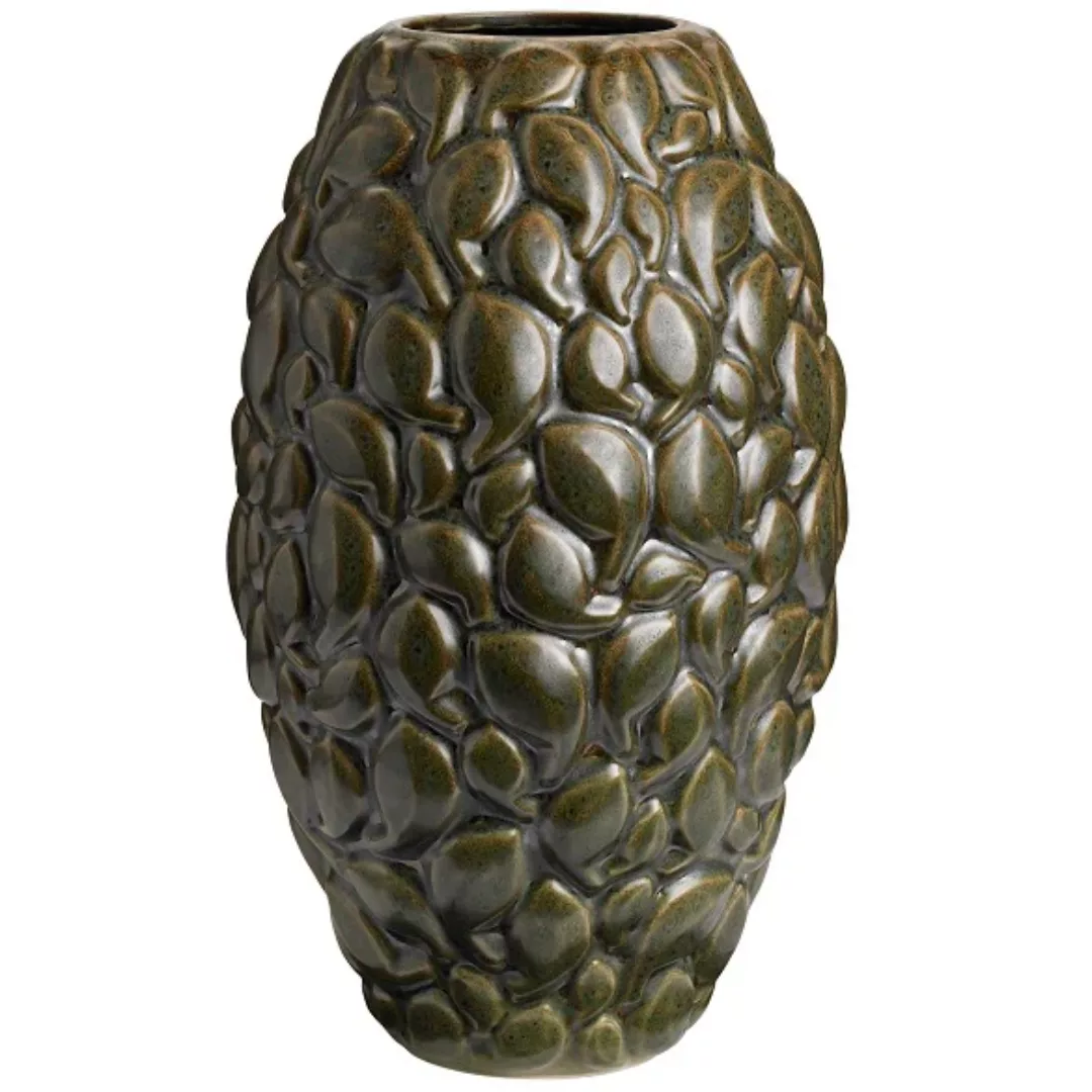 Leaf Vase Limited Edition 40cm Khaki vert günstig online kaufen