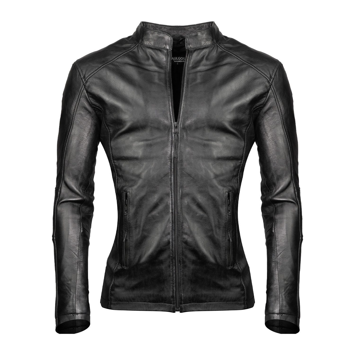 PAULGOS Lederjacke Herren Jacke Übergangsjacke Biker günstig online kaufen
