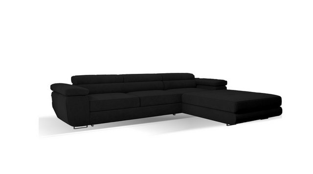 Goldstoff Ecksofa VENUS TWIN, mit Schlaffunktion und Bettkasten, 275x202x70 günstig online kaufen