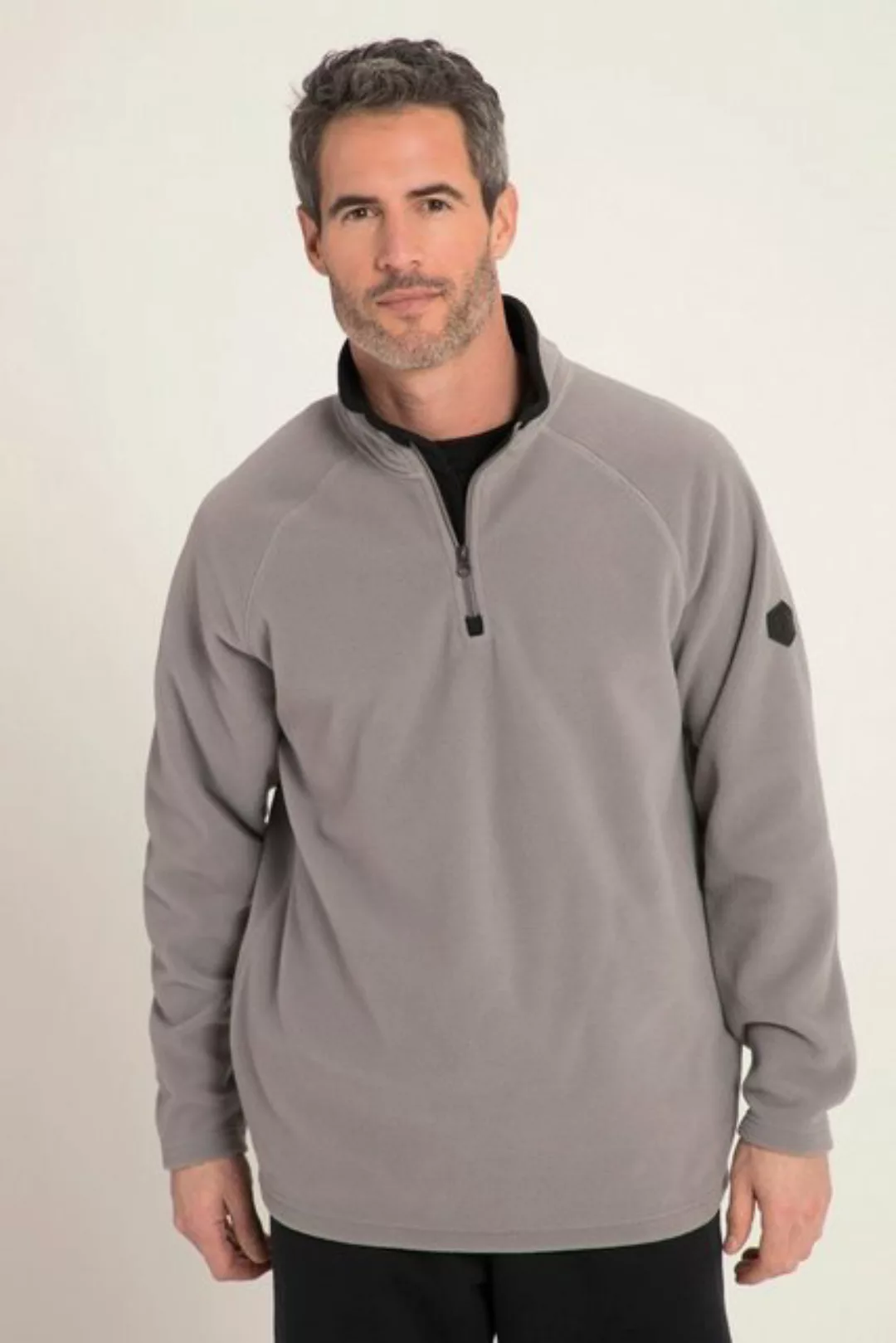 JP1880 Sweatshirt Trekking-Troyer Outdoor Fleece Zippkragen günstig online kaufen