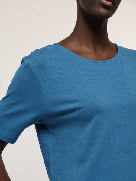 Kleid Mit Rückenausschnitt Aus Hanf Und Bio-baumwolle günstig online kaufen