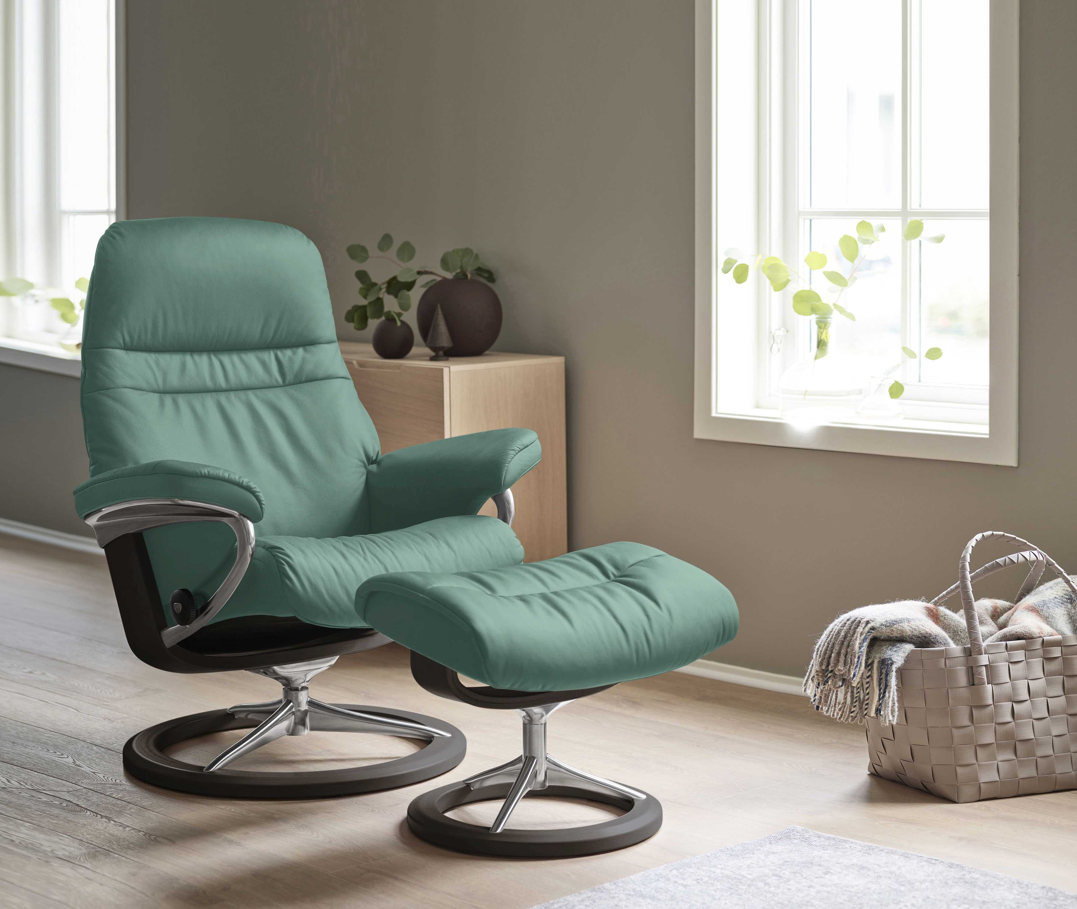 Stressless Relaxsessel "Sunrise", mit Signature Base, Größe S, Gestell Weng günstig online kaufen