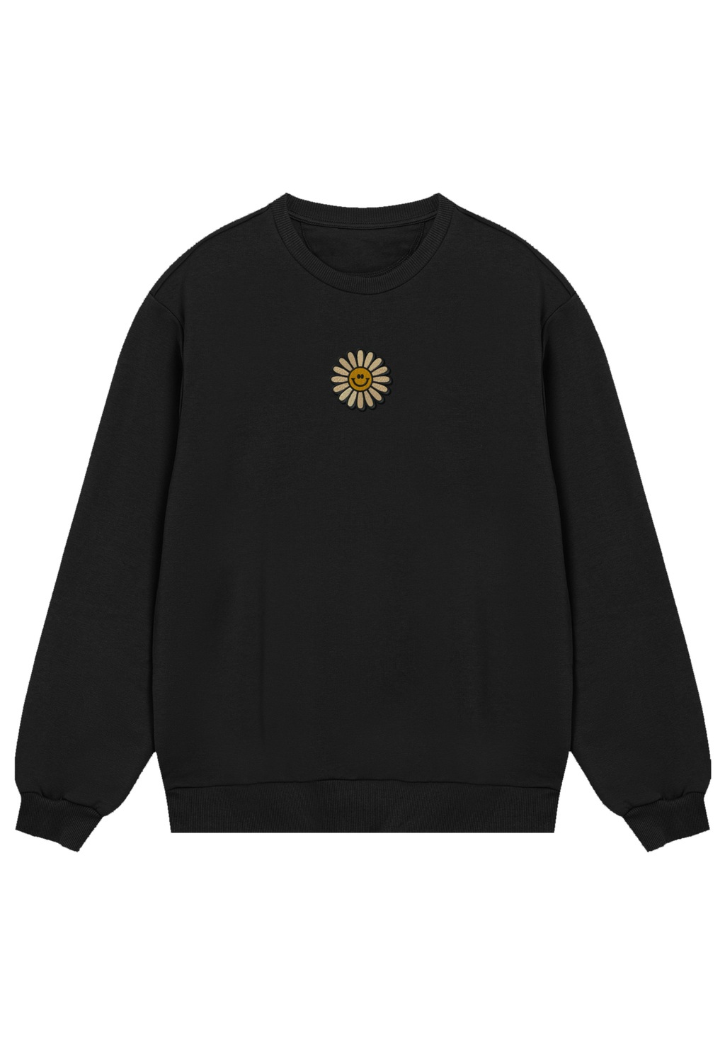 F4NT4STIC Sweatshirt "Happy Flower Bestickt", Premium Qualität günstig online kaufen