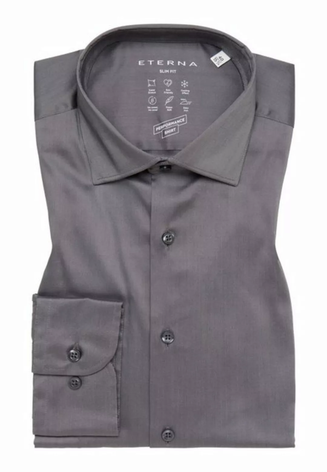 Eterna Businesshemd - Hemd Slim Fit - atmungsaktives Shirt Stretch - ohne B günstig online kaufen