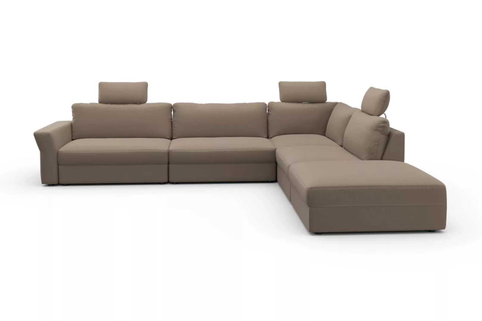 sit&more Ecksofa »Cadabra L-Form«, Breite 356 cm, mit Sitztiefenverstellung günstig online kaufen