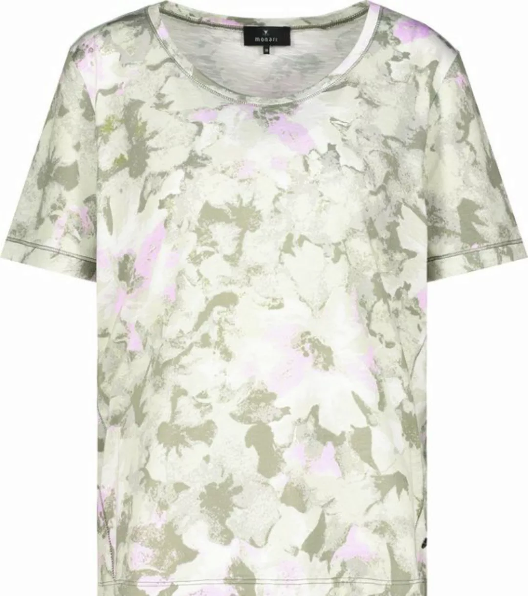 Monari T-Shirt mit Blumenmuster günstig online kaufen