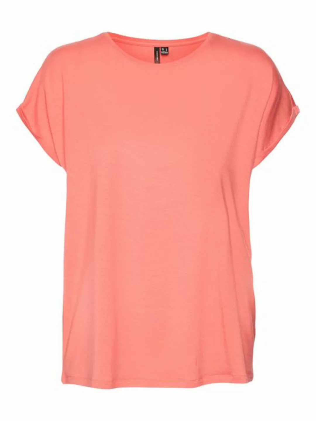 Vero Moda Rundhalsshirt "VMAVA PLAIN SS TOP GAJRS NOOS" günstig online kaufen