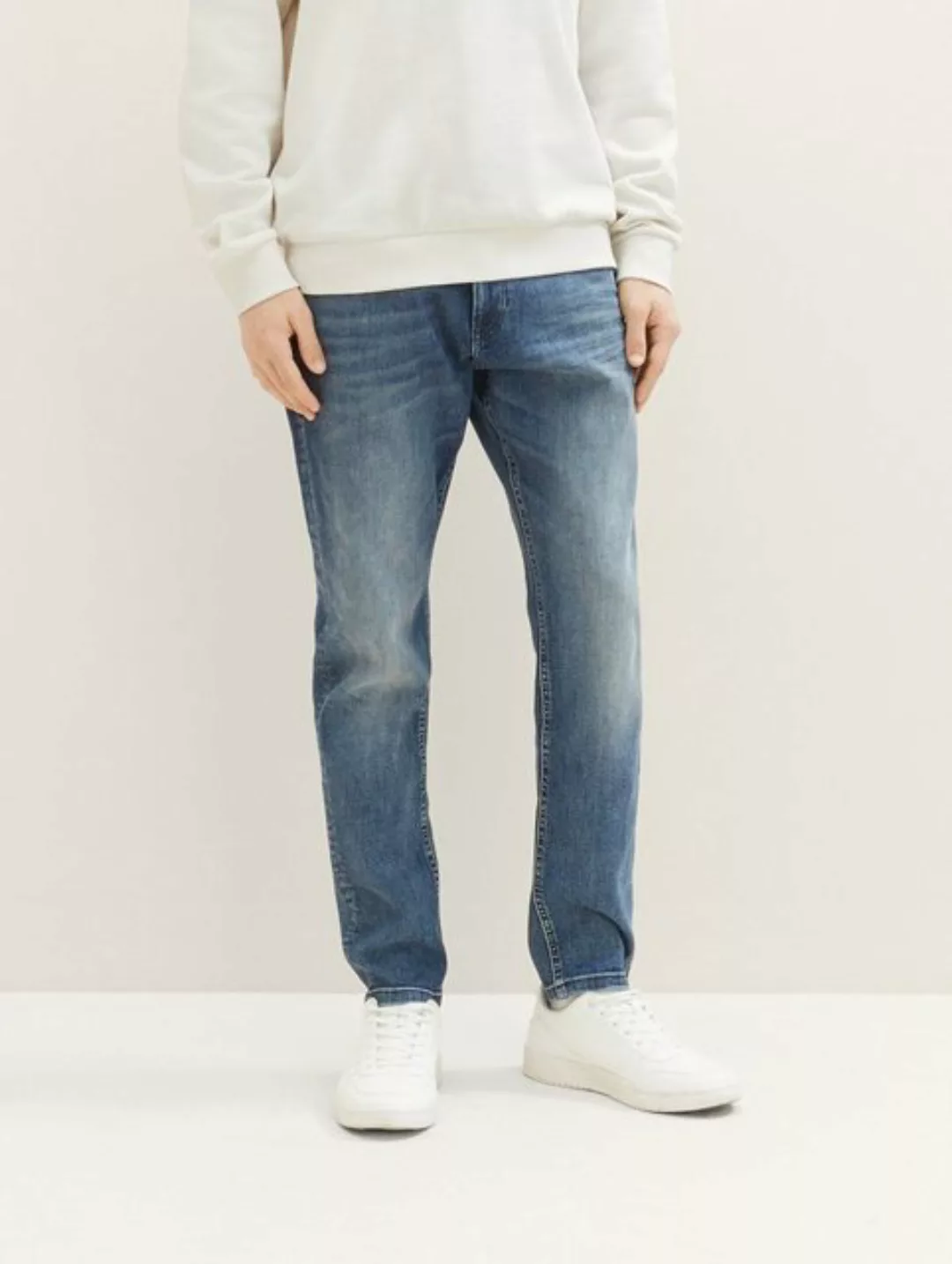 TOM TAILOR Denim Tapered-fit-Jeans TTTAPERED Slim Jeans günstig online kaufen