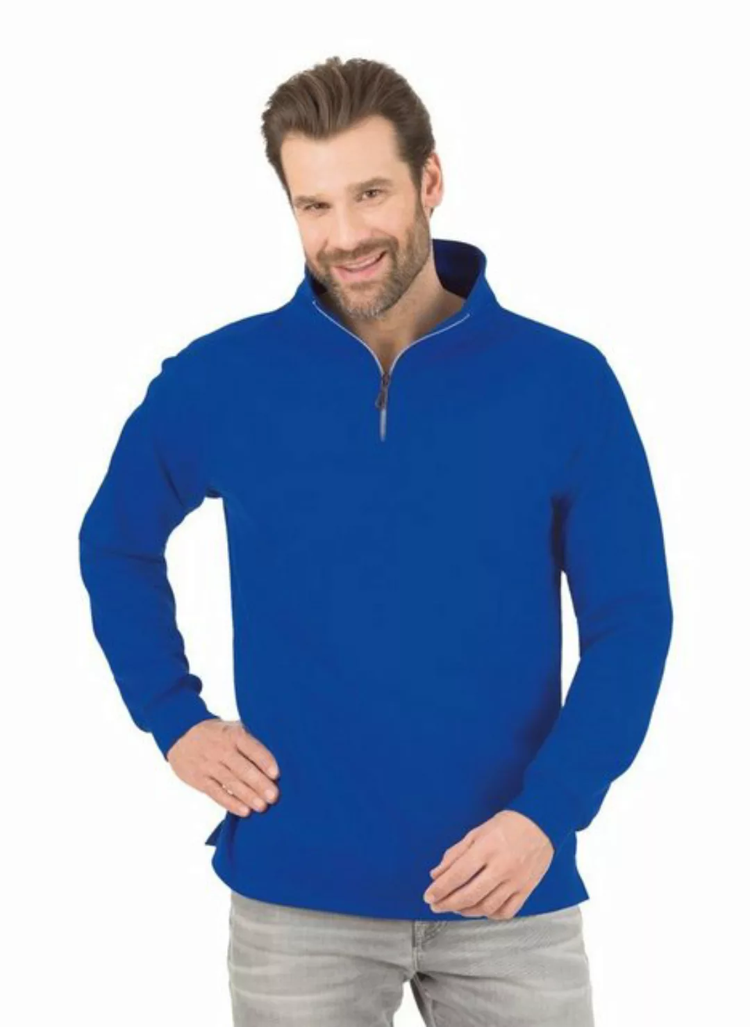 Trigema Sweatshirt TRIGEMA Reißverschluss-Sweater günstig online kaufen