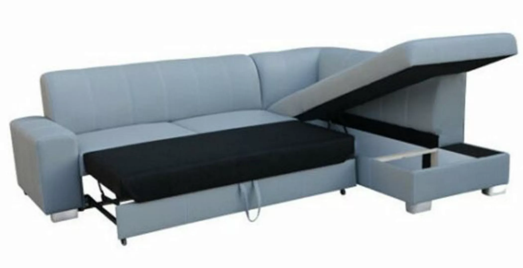 JVmoebel Ecksofa Sofa Schlafsofa Designer Sofa mit Bettfunktion - Bettkaste günstig online kaufen