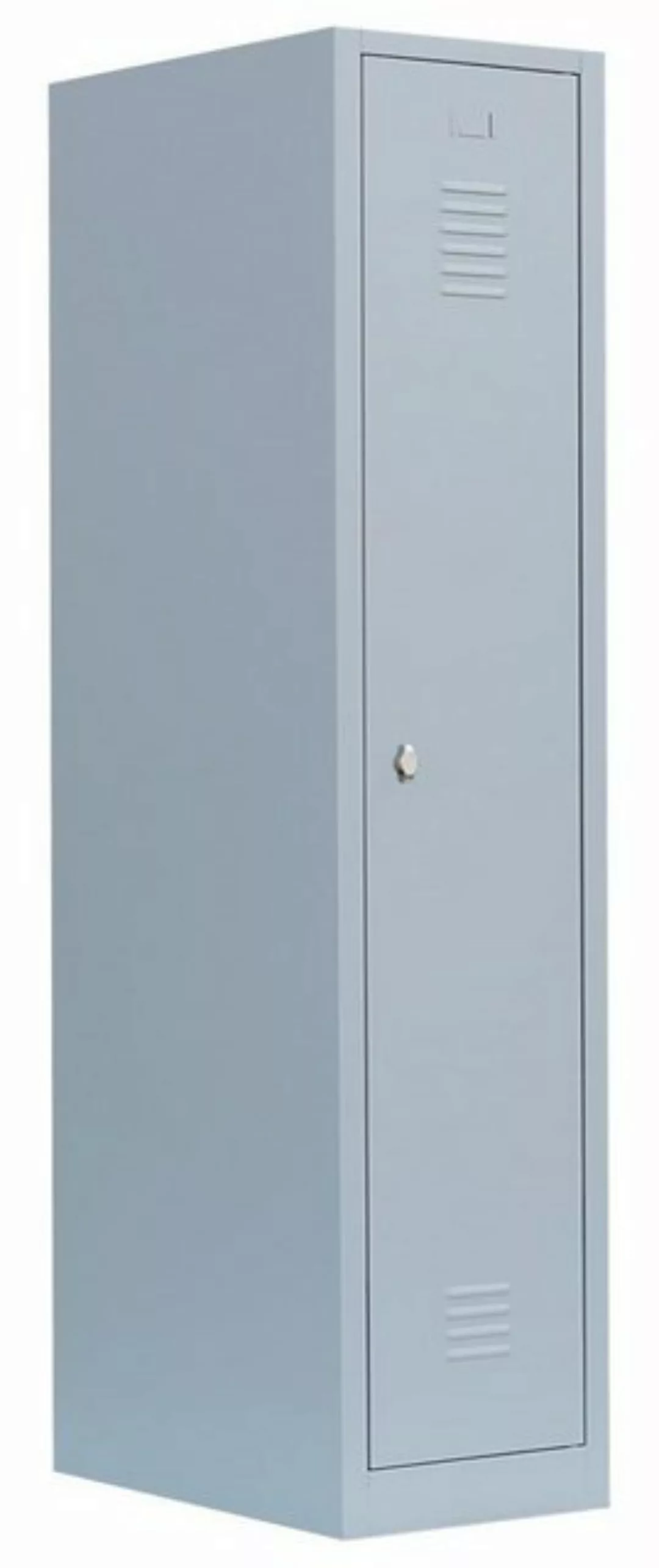 Steelboxx Spind Garderobenschrank Stahl Kleiderspind 180 x 41,5 x 50cm S/W günstig online kaufen