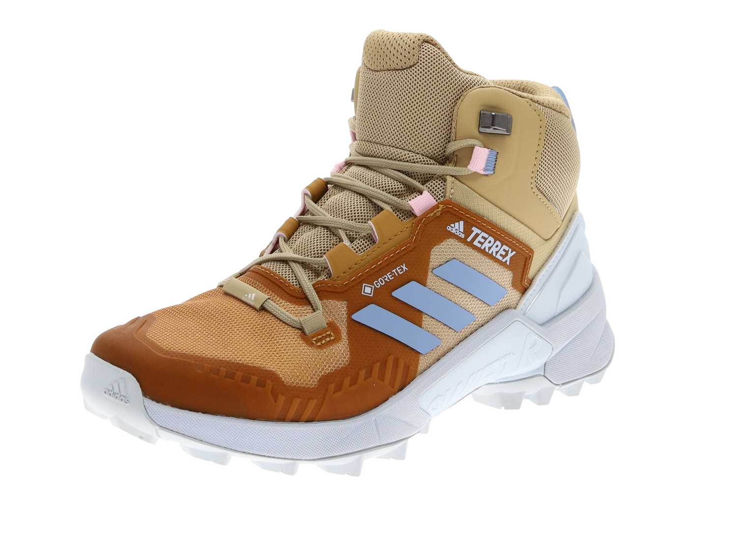 Adidas Terrex Swift R3 MID Braun Weiß Damen Wanderschuhe günstig online kaufen