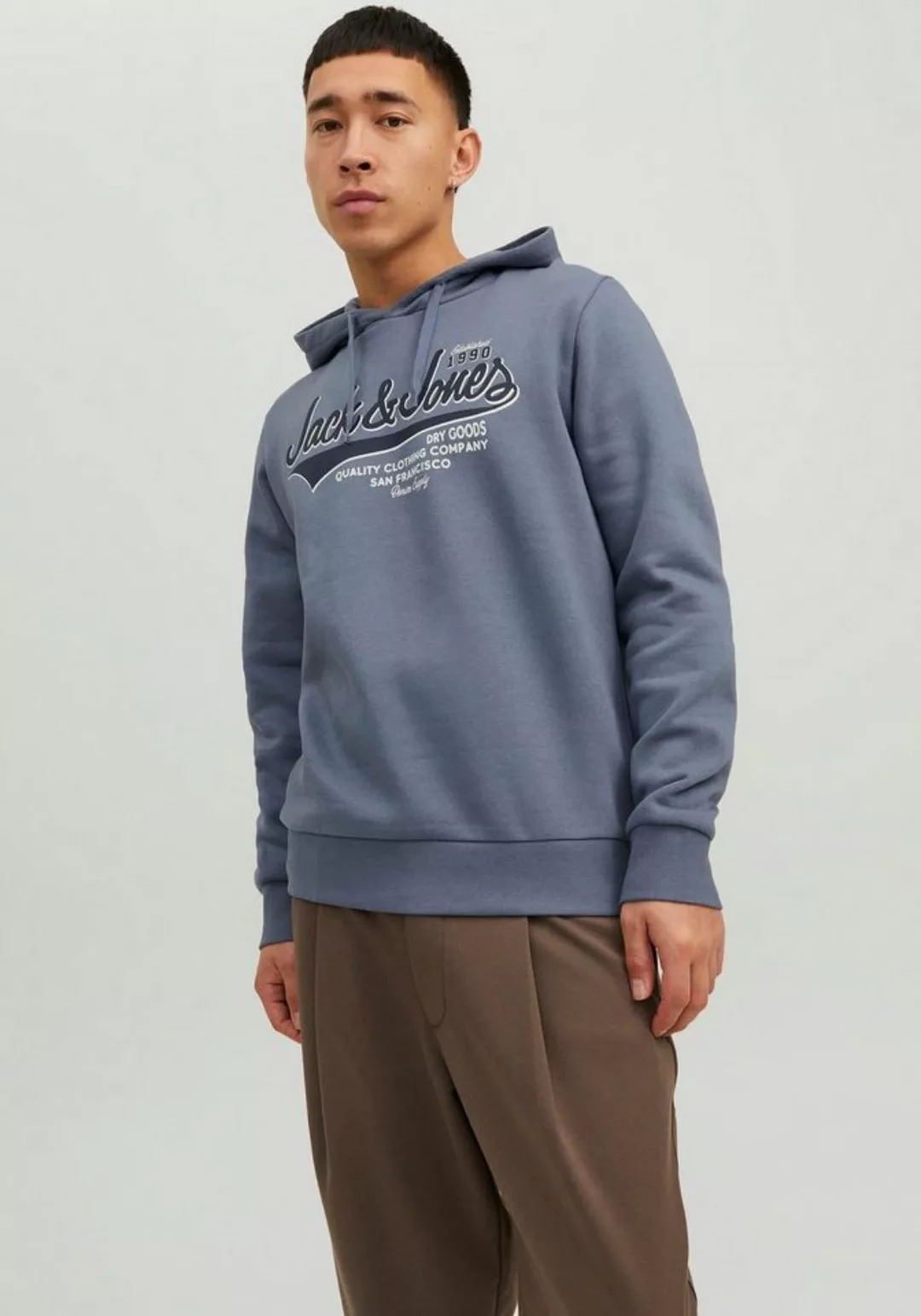 Jack & Jones Kapuzensweatshirt LOGO SWEAT HOOD günstig online kaufen