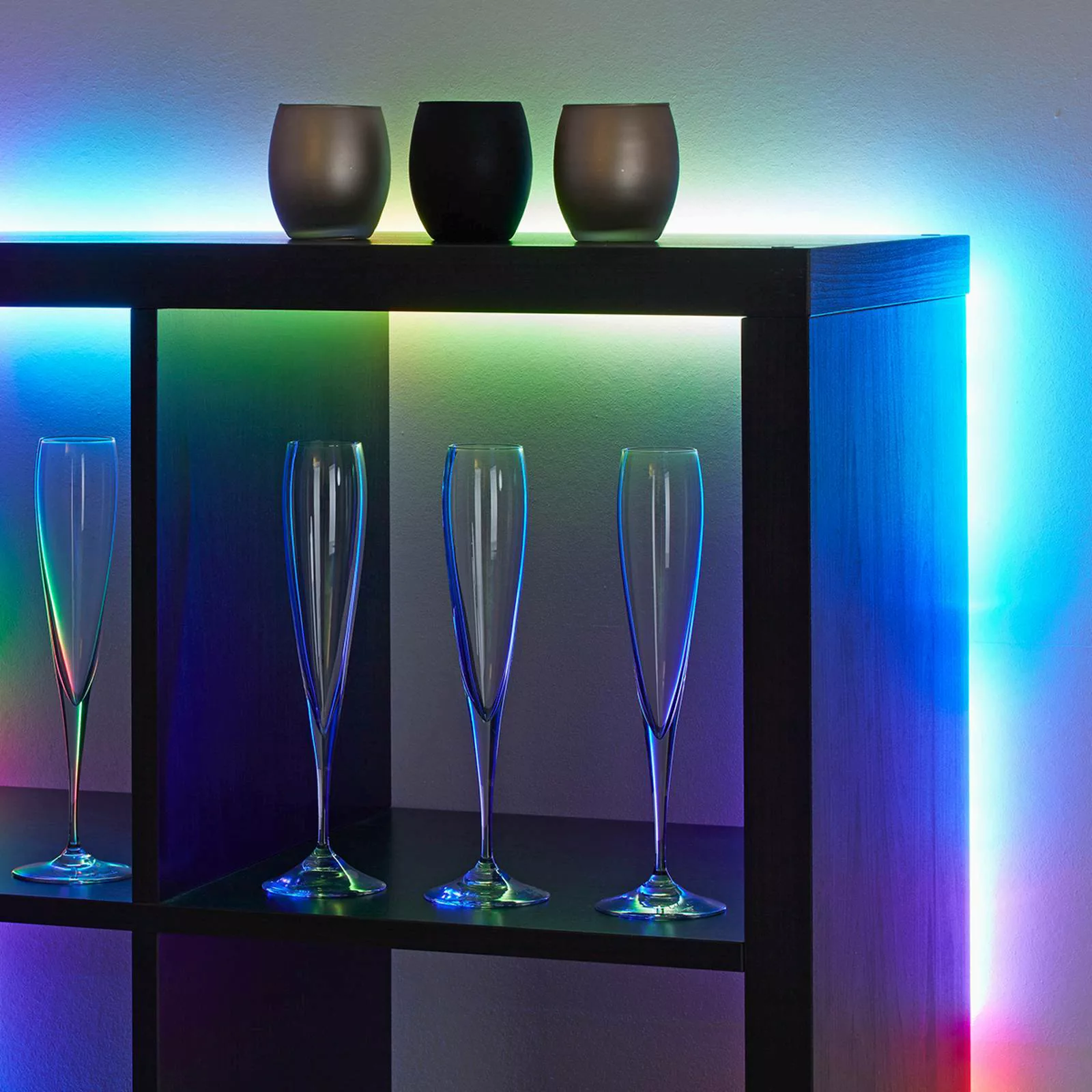 Mit 164 Lichtfunktionen - 500 cm RGB-LED-Strip Mo günstig online kaufen