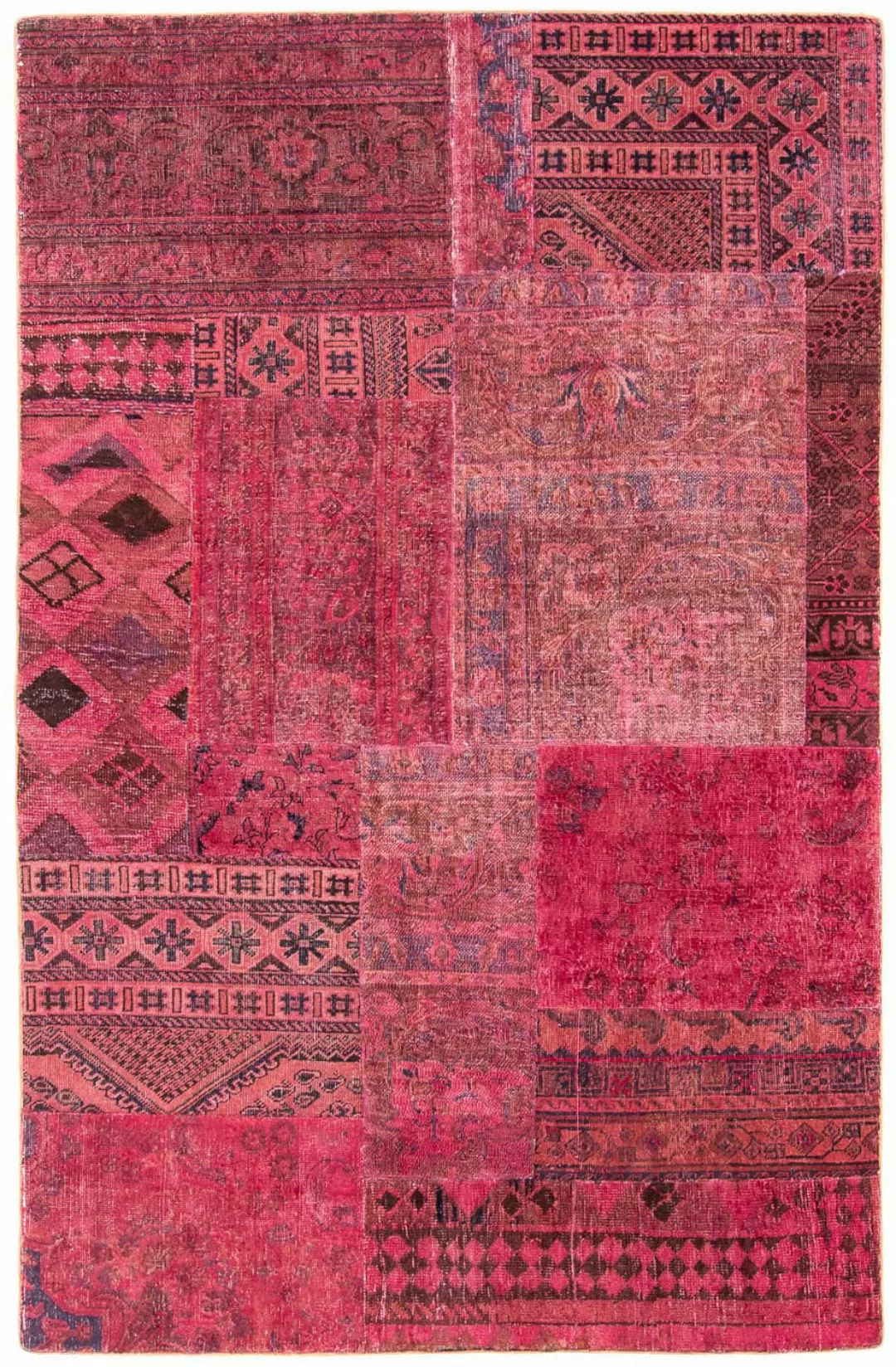 morgenland Teppich »Patchwork - 237 x 151 cm - mehrfarbig«, rechteckig, Woh günstig online kaufen
