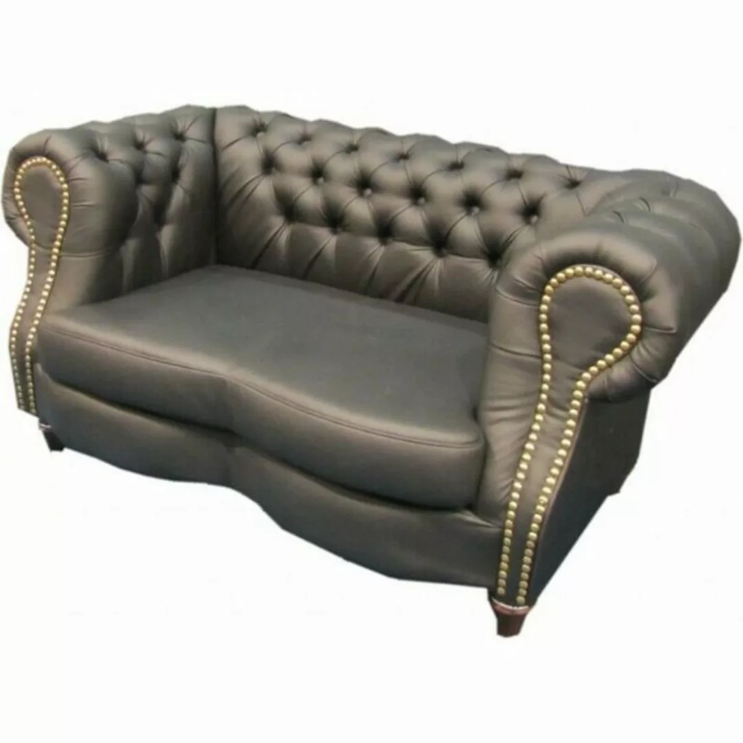 JVmoebel Sofa Luxuriöser Klassischer Chesterfield 2-Sitzer 2-er Couch Stilv günstig online kaufen