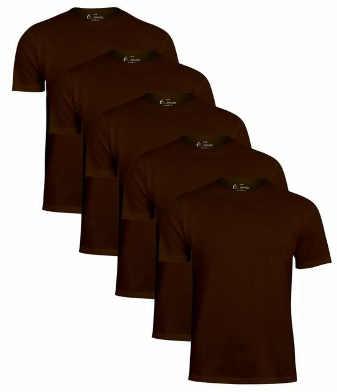 Cotton Prime® T-Shirt O-Neck - Tee (5-tlg) in trageangenehmer Baumwollquali günstig online kaufen