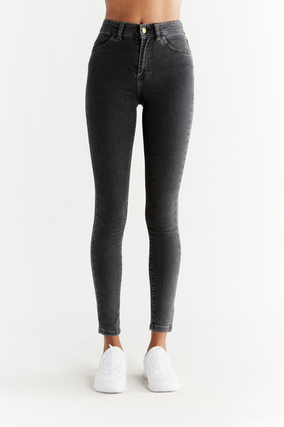 Evermind - Damen Skinny Fit Jeans Aus Bio-baumwolle Wd1015 günstig online kaufen