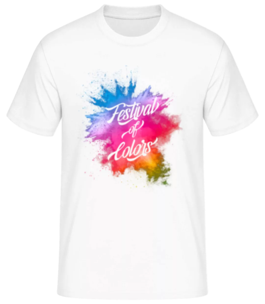 Festival Of Colors · Männer Basic T-Shirt günstig online kaufen