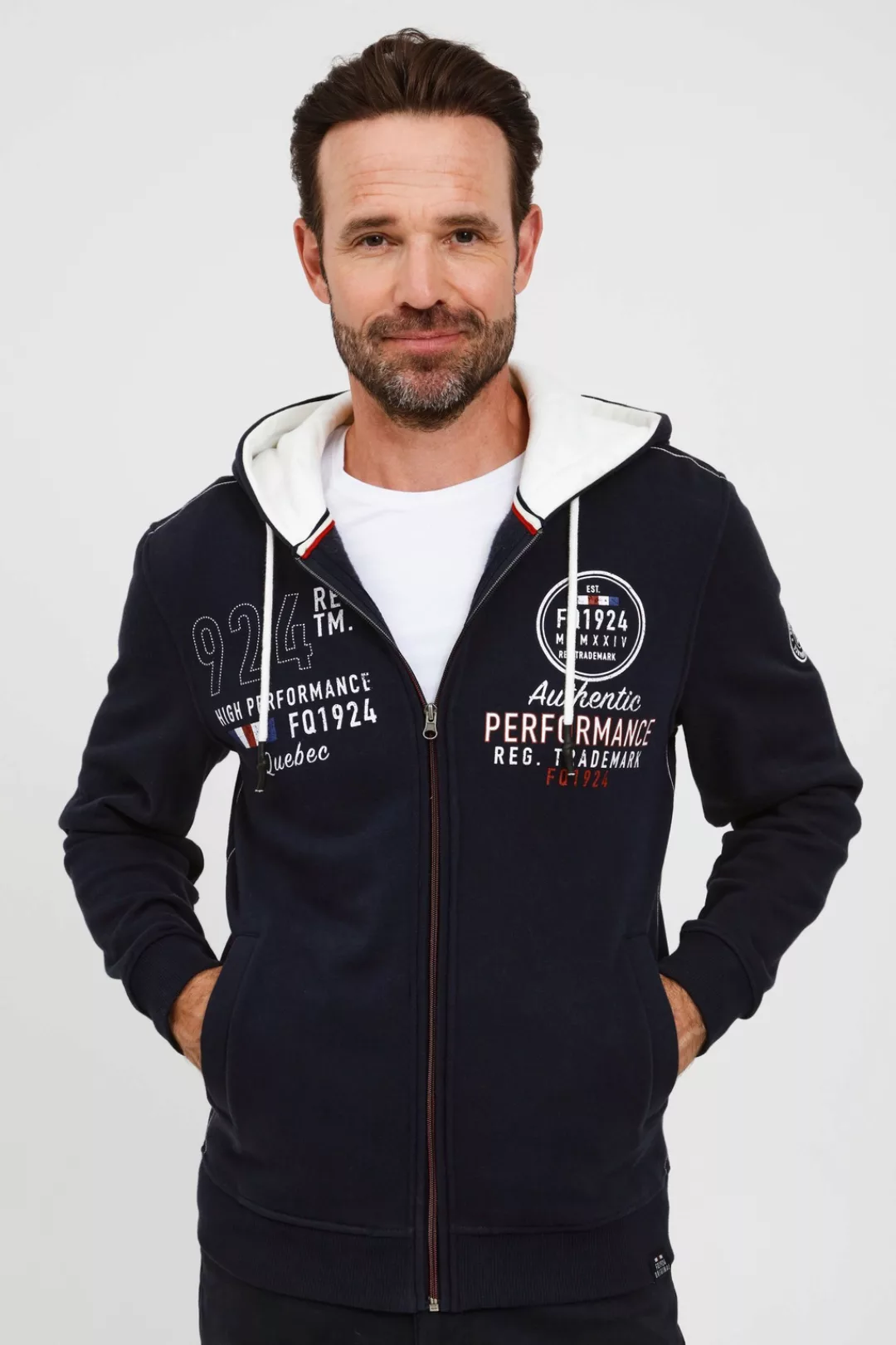 FQ1924 Kapuzensweatjacke "FQ1924 FQThure" günstig online kaufen