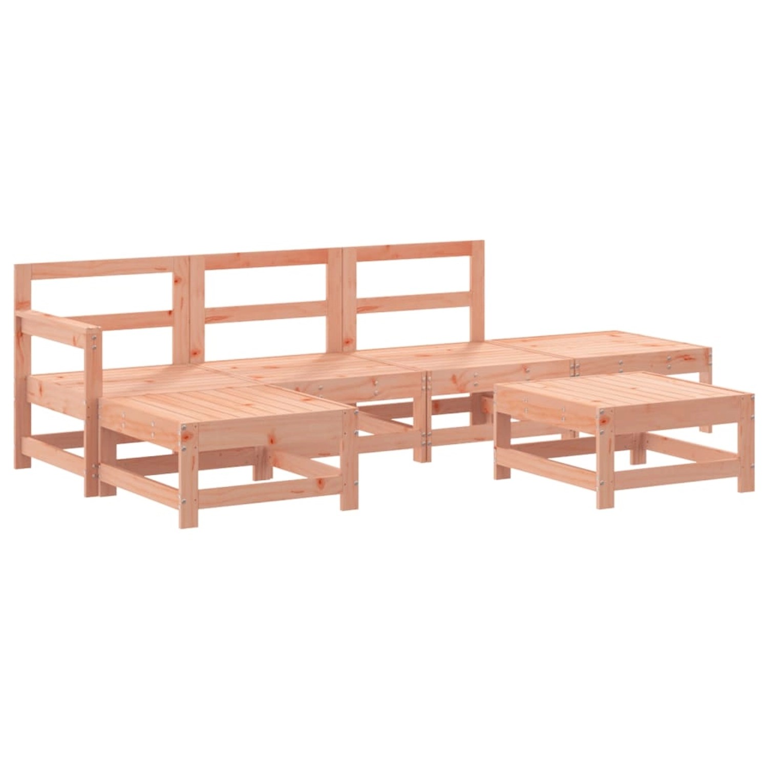 vidaXL 6-Tlg Garten-Lounge-Set Massivholz Douglasie 3186541 günstig online kaufen