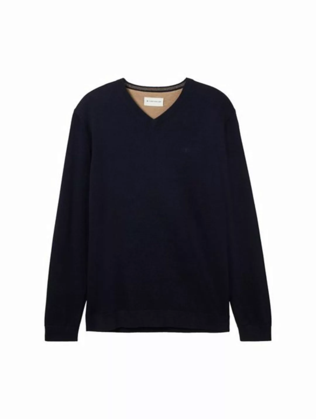 TOM TAILOR Strickpullover basic v-neck knit günstig online kaufen