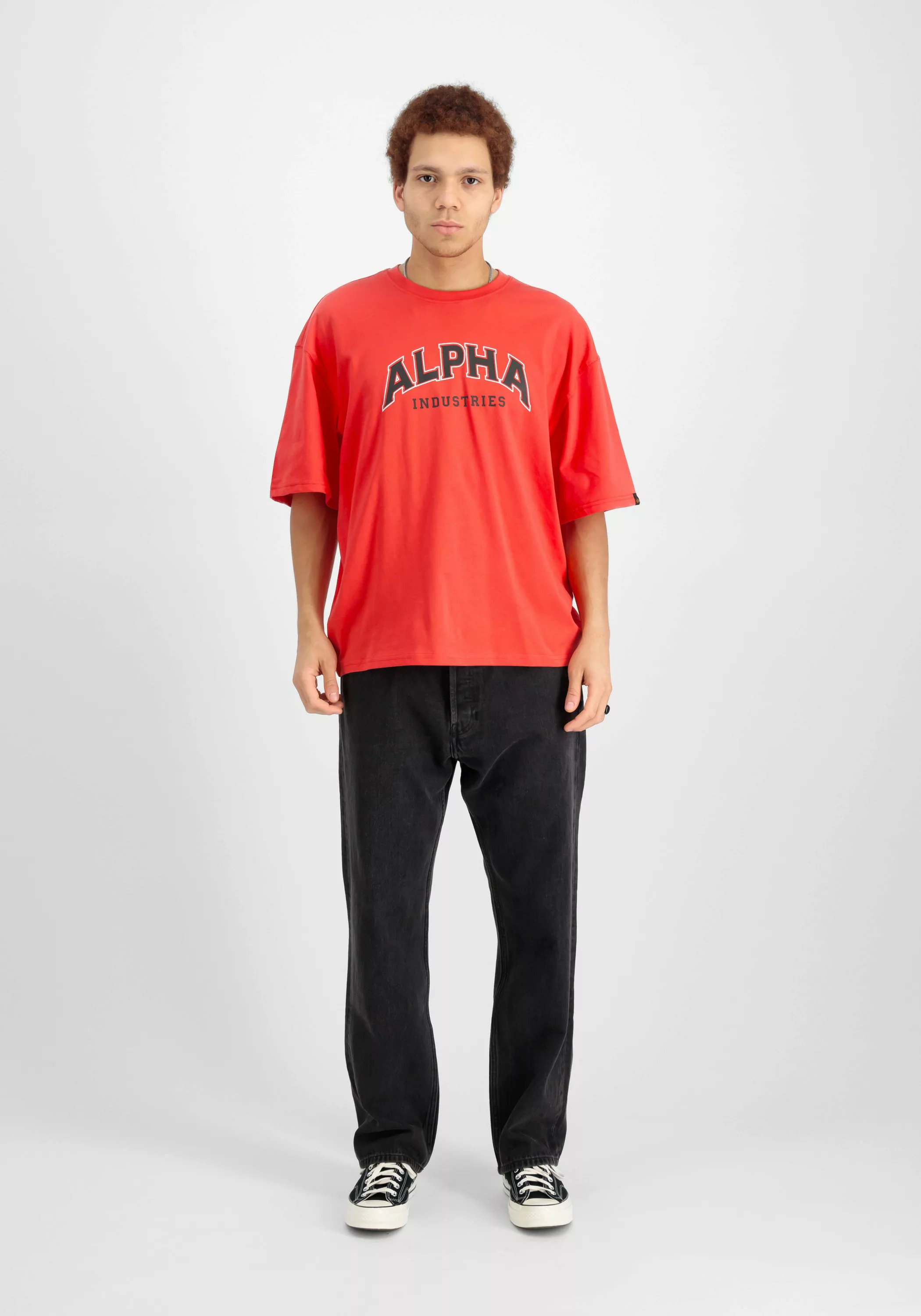 Alpha Industries T-Shirt "Alpha Industries Men - T-Shirts College T" günstig online kaufen