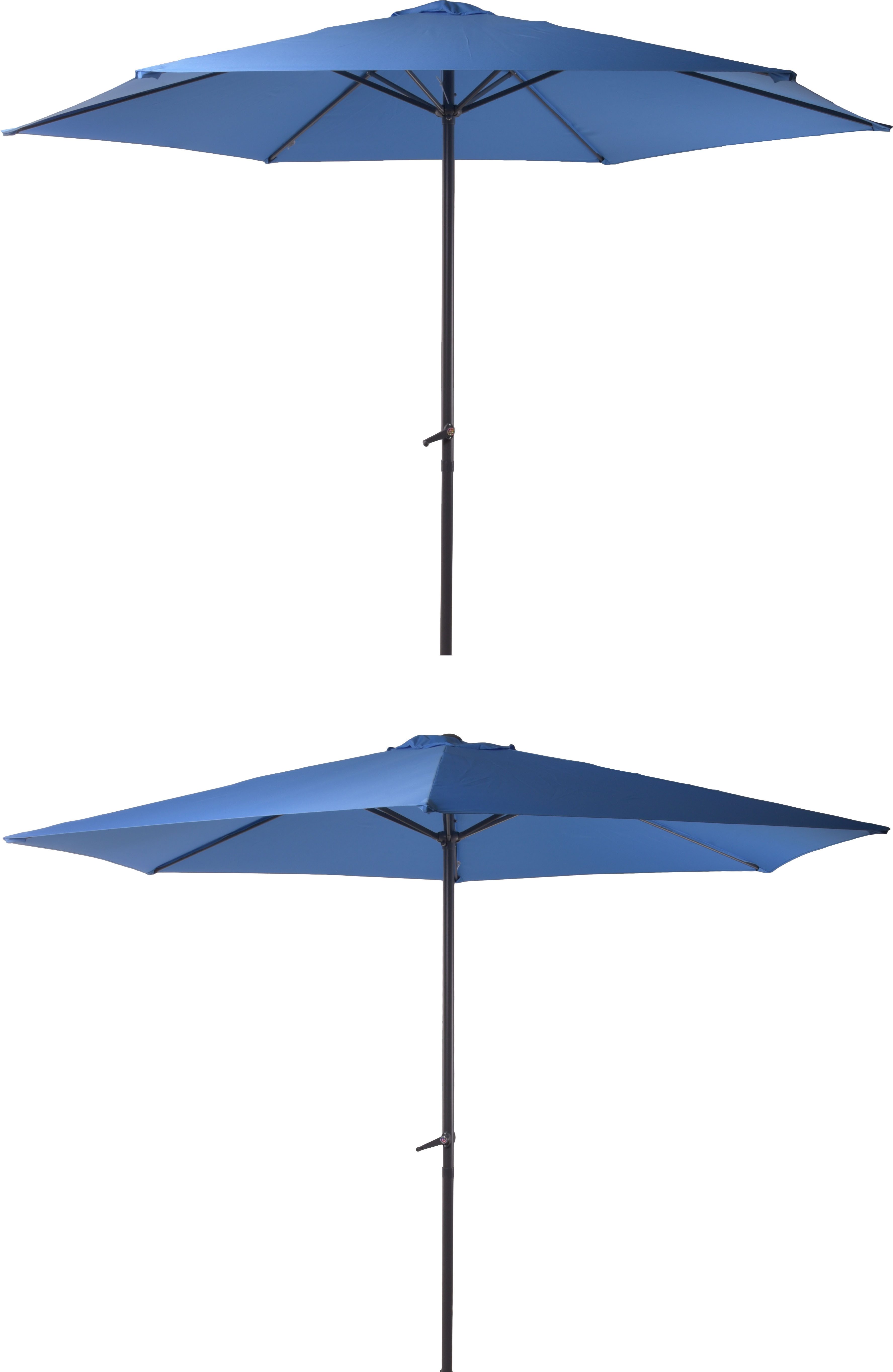 Garden Pleasure Sonnenschirm, Ø 300 cm, blau günstig online kaufen