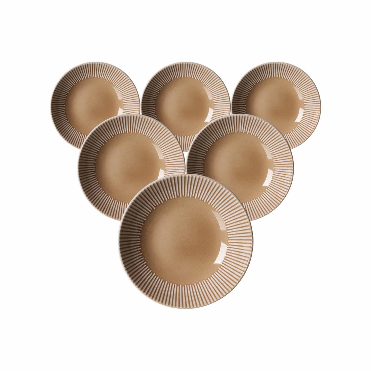 Ritzenhoff & Breker Banda Suppenteller 20 cm Beige günstig online kaufen