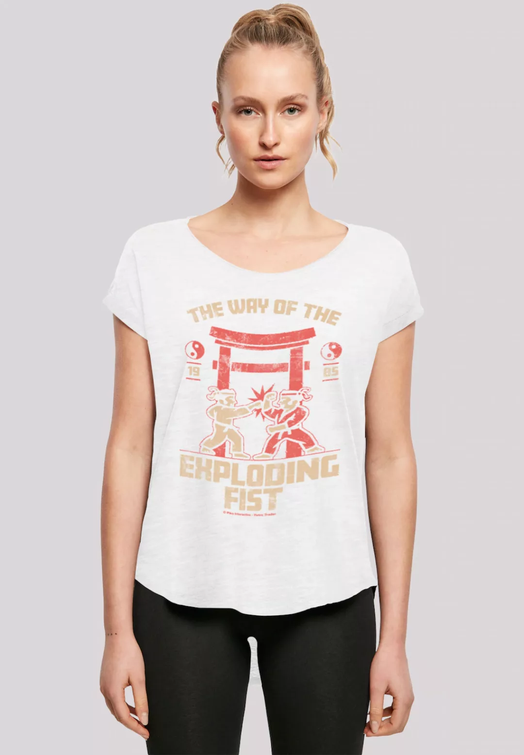 F4NT4STIC T-Shirt "Retro Gaming The Way of the Exploding Fist", Print günstig online kaufen