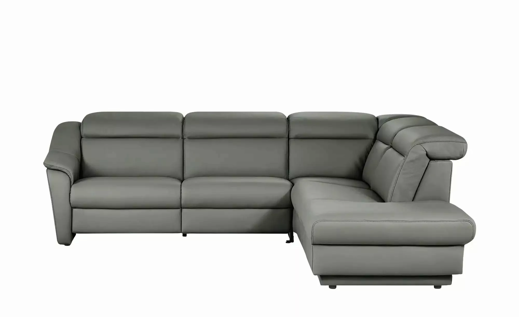 himolla Ecksofa Leder  9707 ¦ grau ¦ Maße (cm): B: 275 H: 84 T: 245 Polster günstig online kaufen