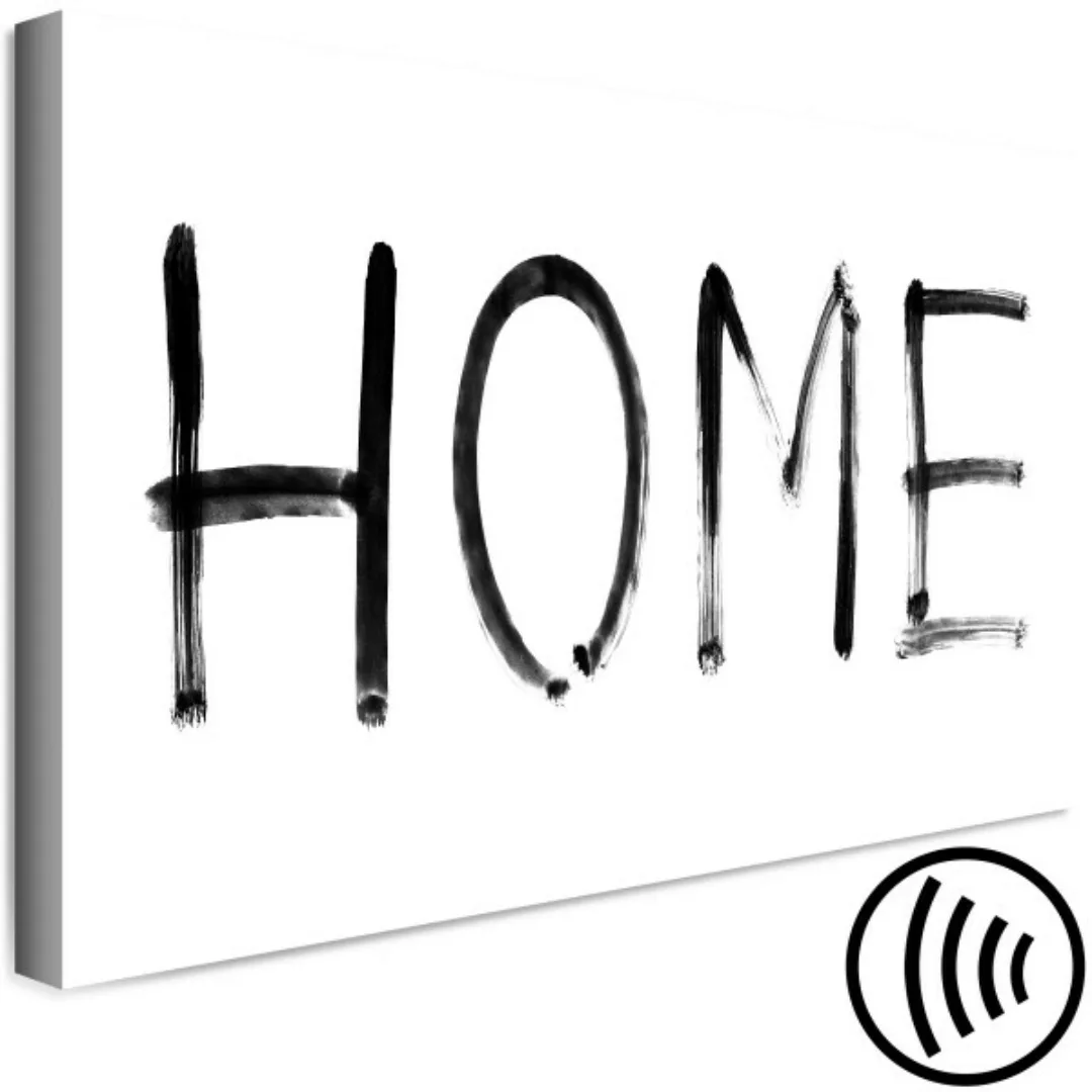 Leinwandbild Black Home (1 Part) Vertical XXL günstig online kaufen