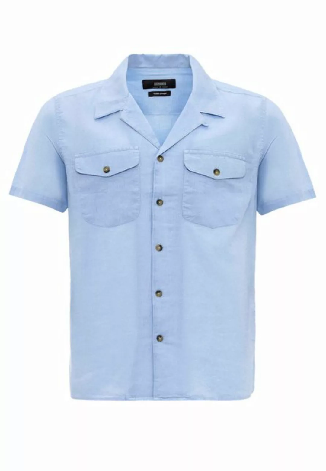 Antioch Blusenshirt Lapel Collar Short Sleeve günstig online kaufen