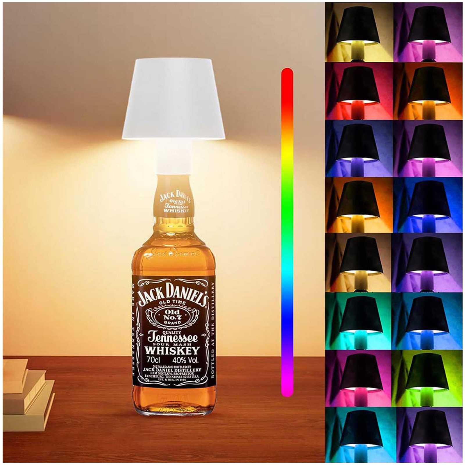 MUPOO LED Nachtlicht LED Tischleuchte RGB günstig online kaufen