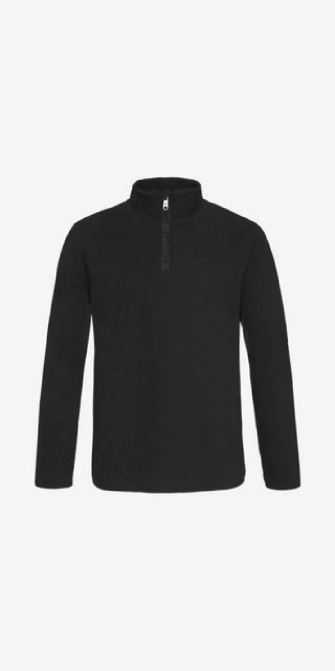 Protest Fleeceshirt PERFECTO 1/4 zip top True Black günstig online kaufen